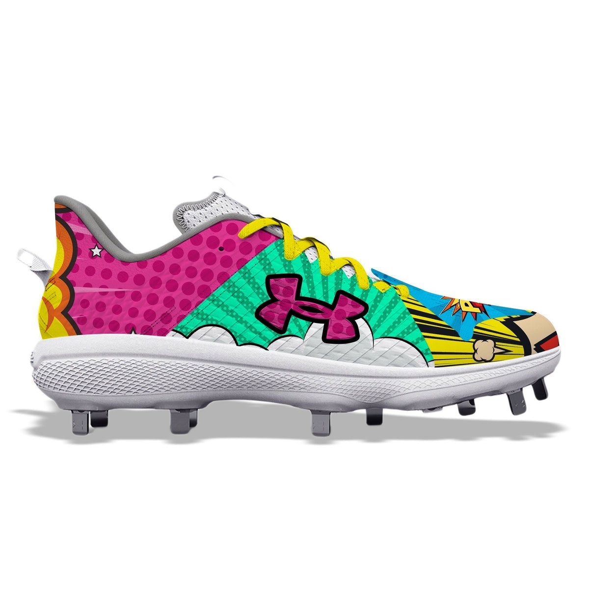 "Comic Clash" Under Armour Yard Low MT Cleats