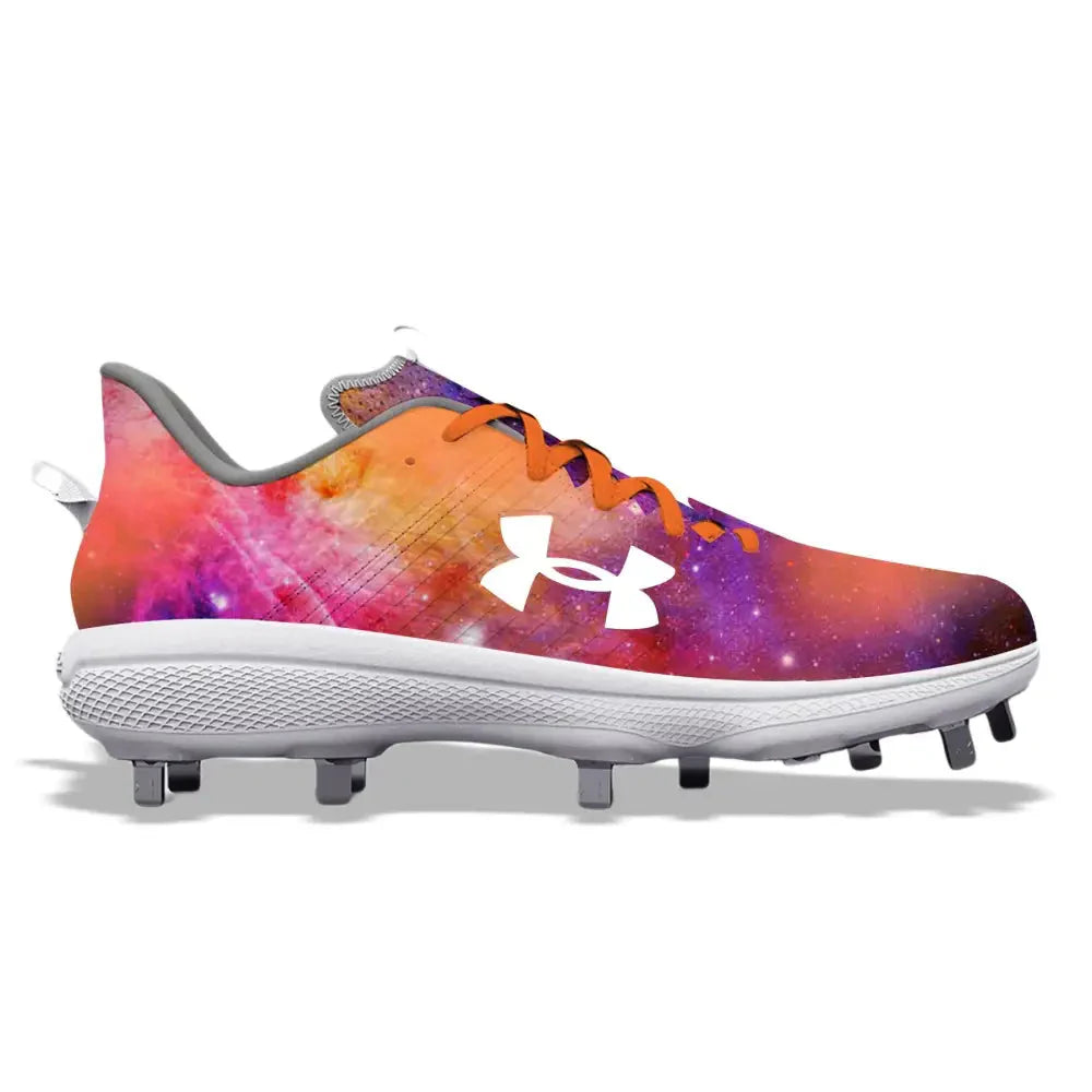 "Cosmic Blaze" Under Armour Yard MT Cleats
