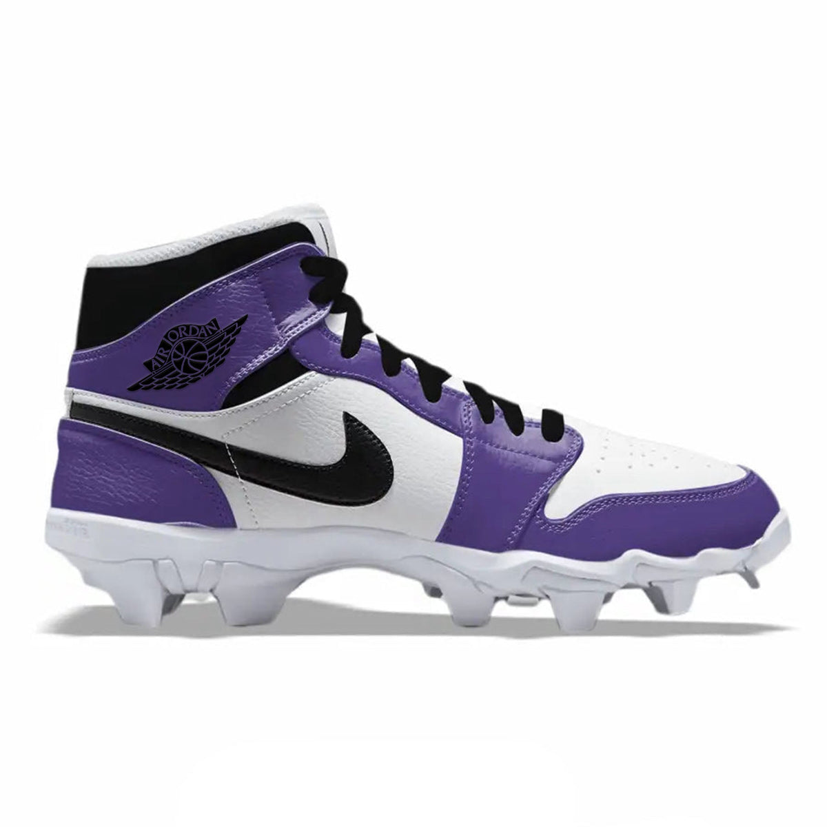 "Court Purple" Jordan 1 Kids' Multisport Cleats