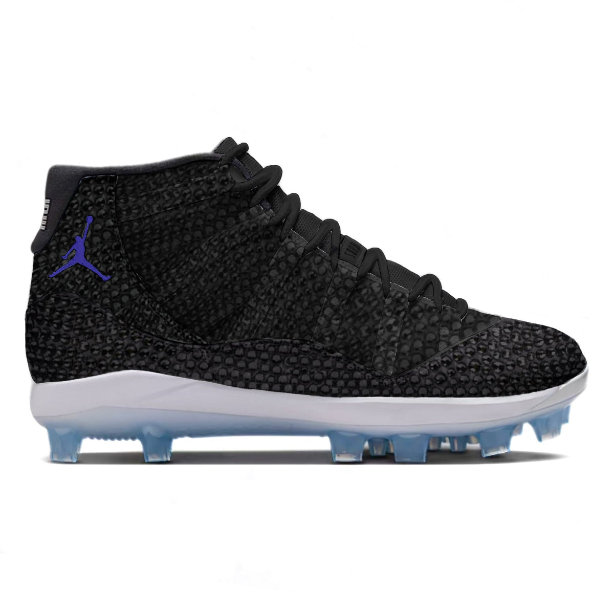 "Crystal Slam Jam" Jordan 11 Retro MCS Baseball Cleats