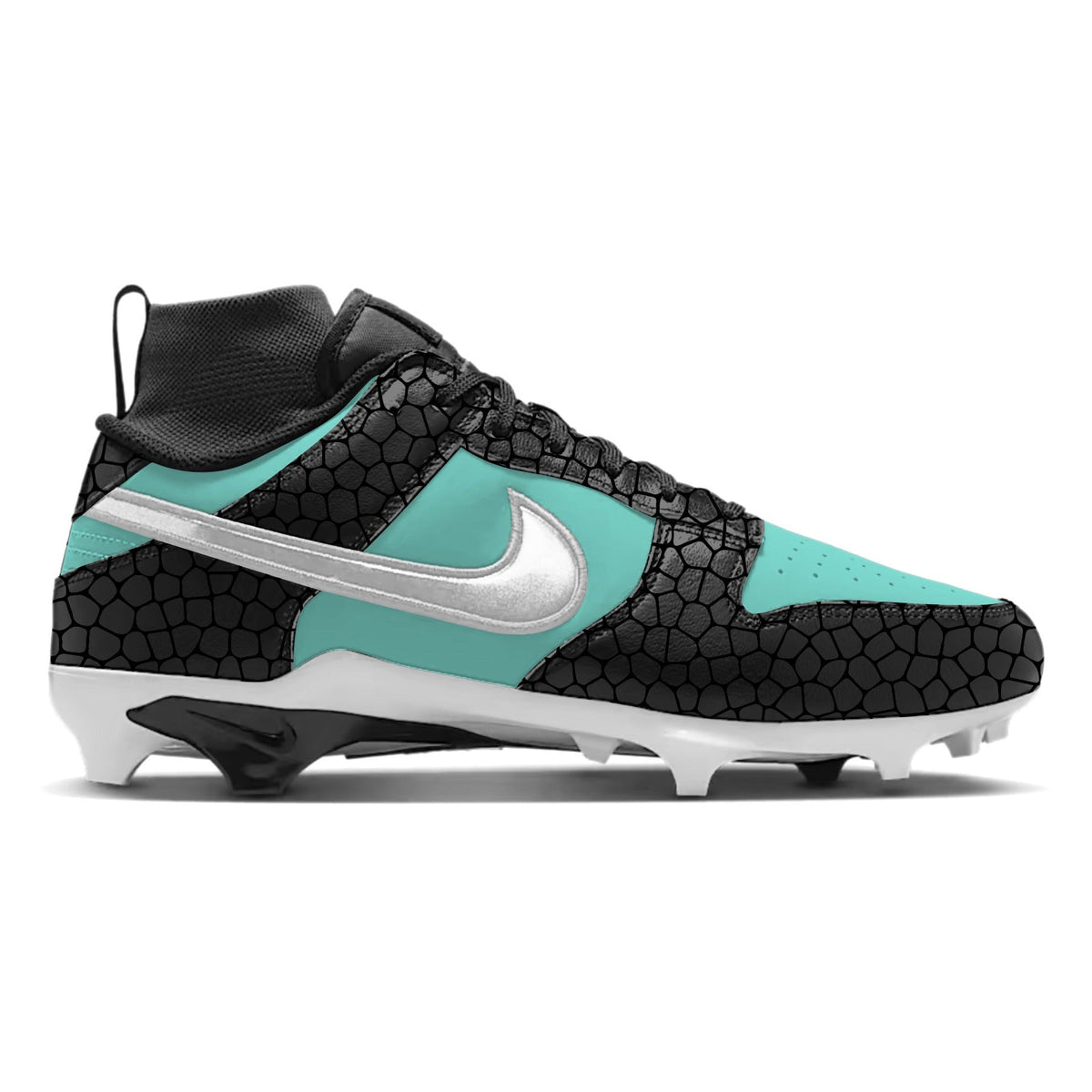 "Emerald" Nike Alpha Menace Dunk Football Cleats