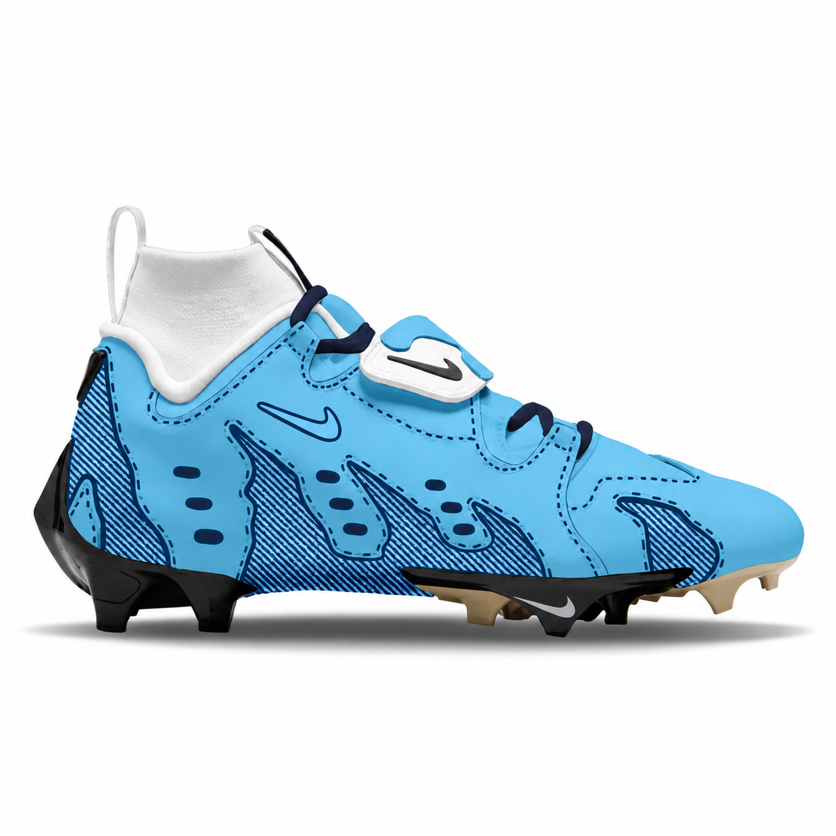 "Denim" Nike Vapor Edge 360 DT 96 'Diamond Turf' Cleats