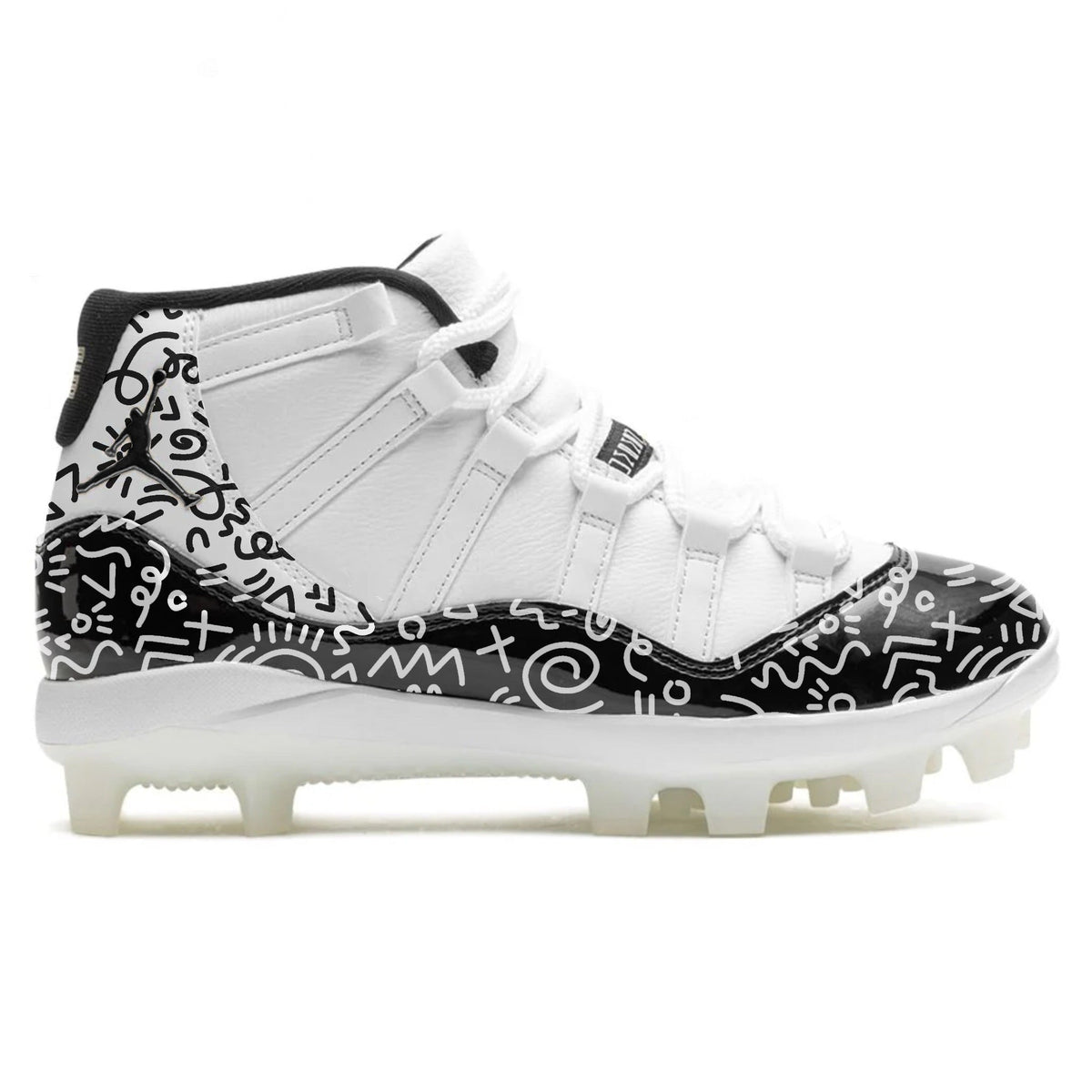 "Doodles" Jordan 11 Retro MCS Cleats