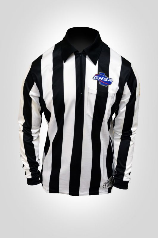 Honig's GHSA Sublimated 2" Long Sleeve Ultra Tech Football & Lacrosse Shirt With Flag
