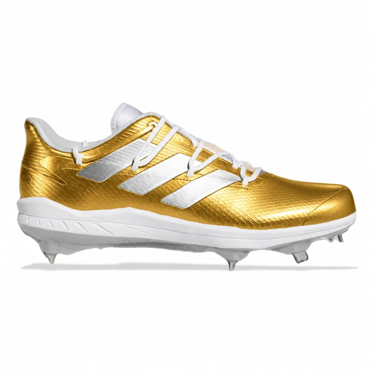 "Gold" Adidas Adizero Afterburner 8 Cleats