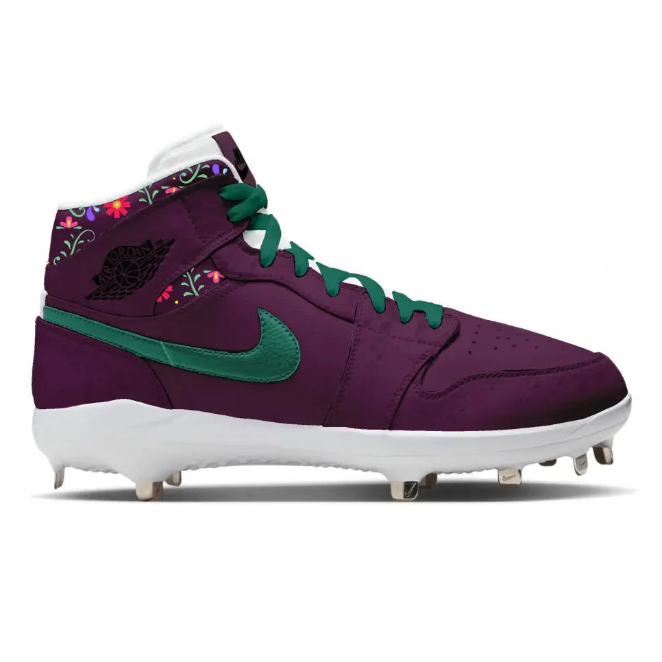 "Grape Soda" Jordan 1 Retro Cleats