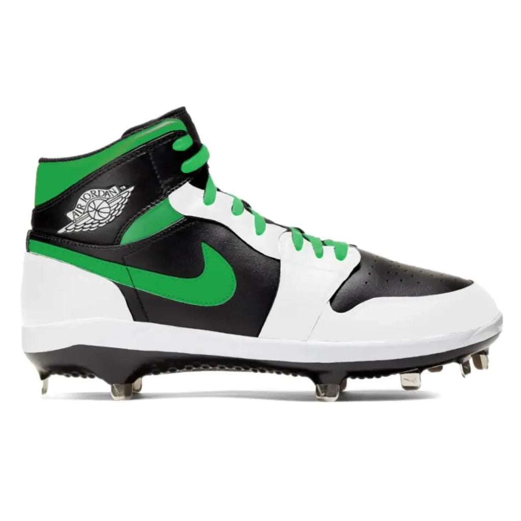 "Green Panda" Jordan 1 Retro Cleats