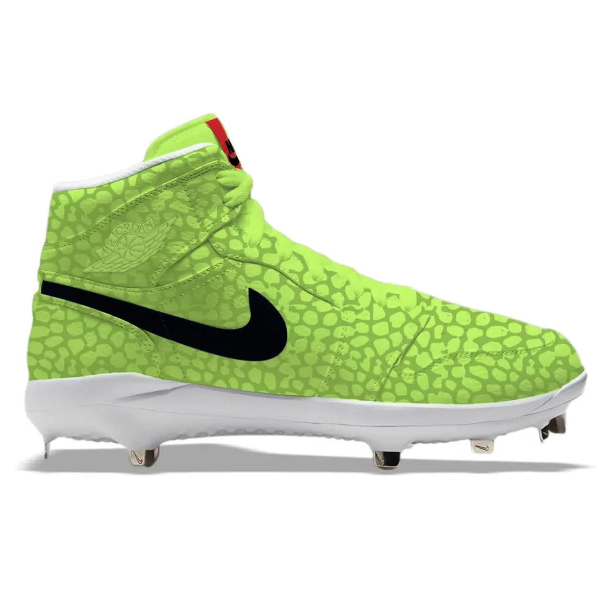 "Grinch" Jordan 1 Retro Cleats