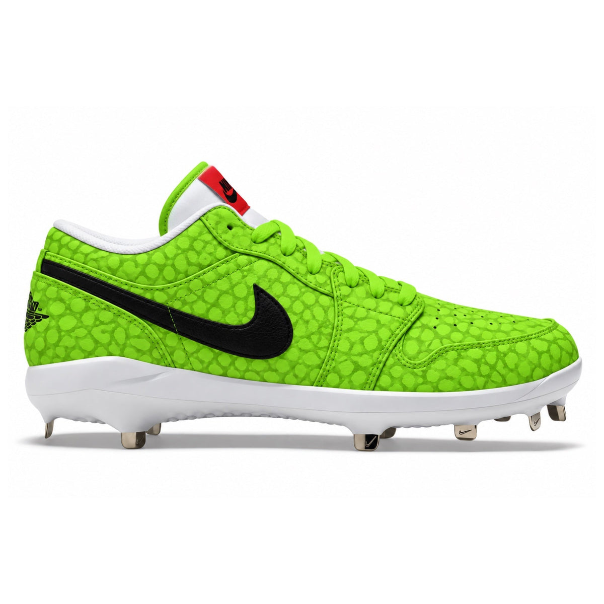 "Grinch" Jordan 1 Retro Cleats