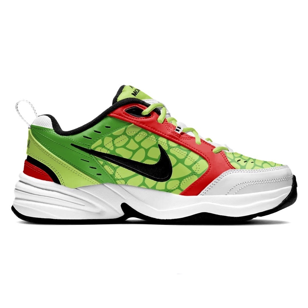 "Grinch" Nike Air Monarch Shoes