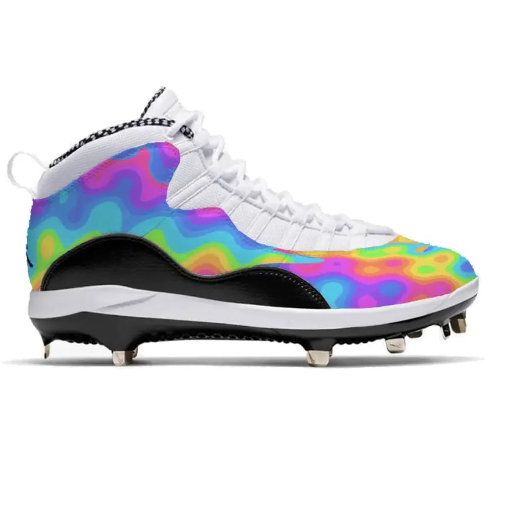 "Heat Map” Jordan 10 Retro Cleats