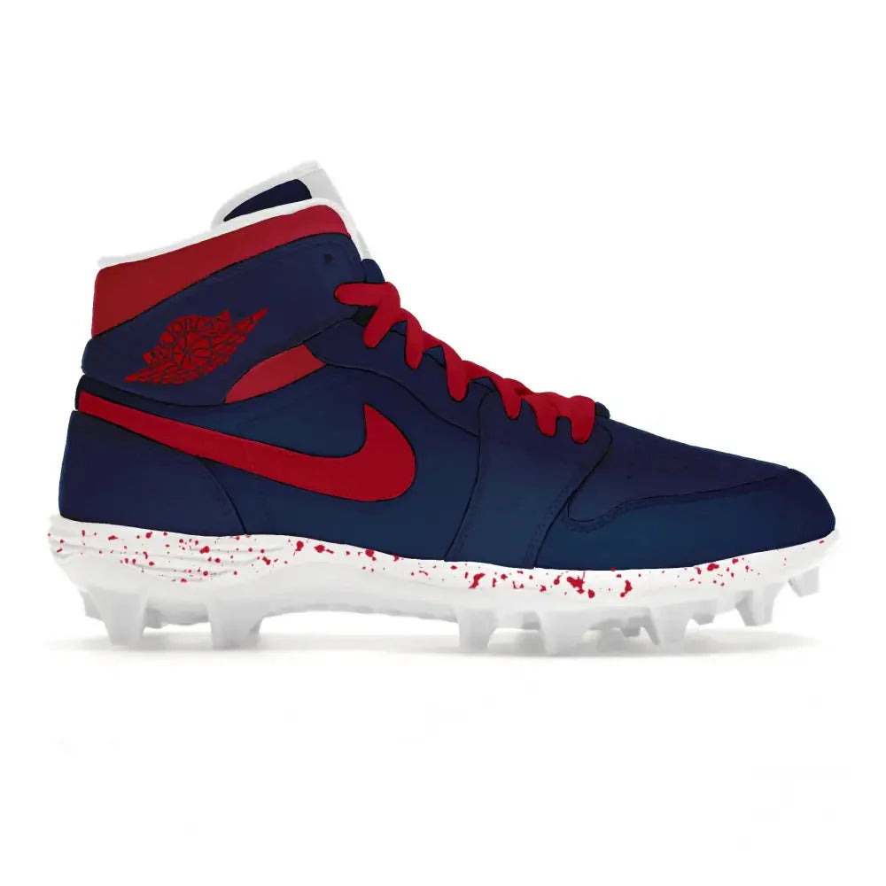 "Houston" Jordan 1 TD Cleats