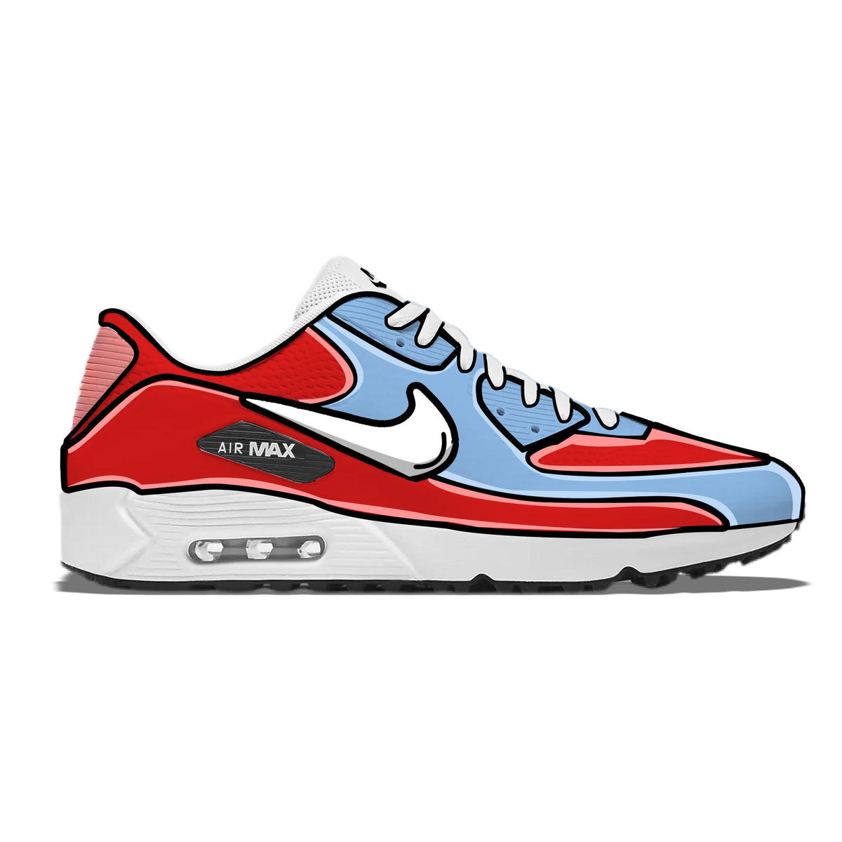 "Ice Pop Cartoon" Nike Air Max 90 G Golf Shoes