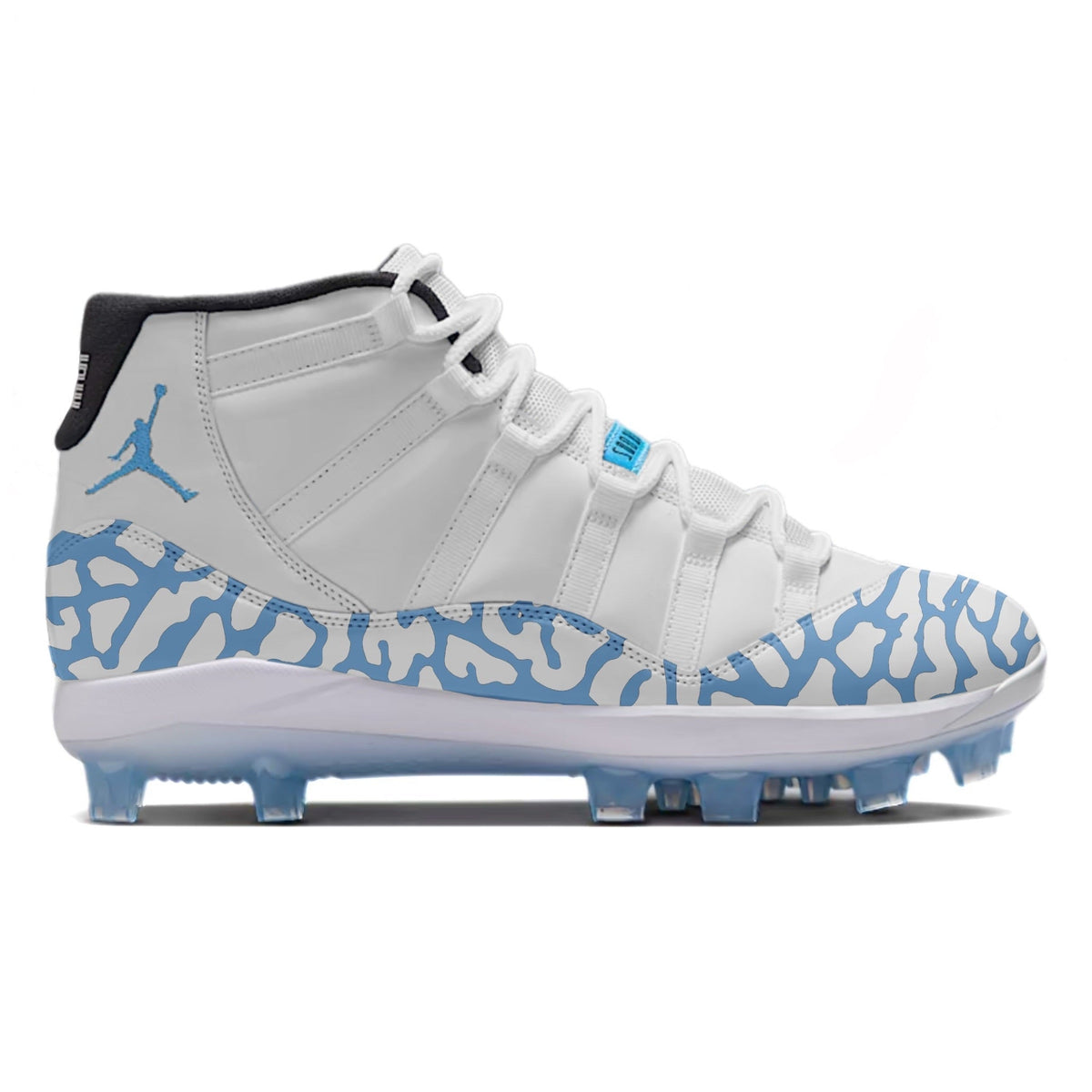 "Iceberg" Jordan 11 Retro MCS Baseball Cleats