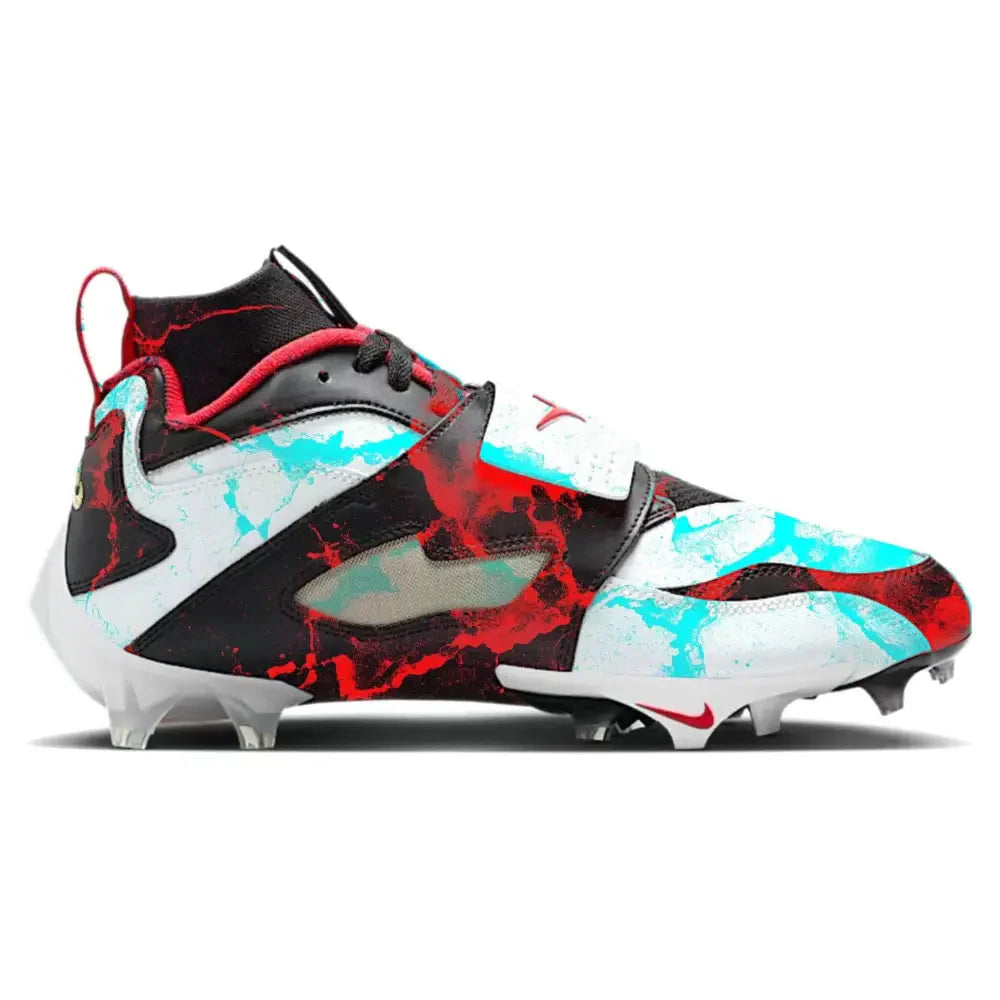 "Infrared" Nike Diamond Turf 93 TD Football Cleats