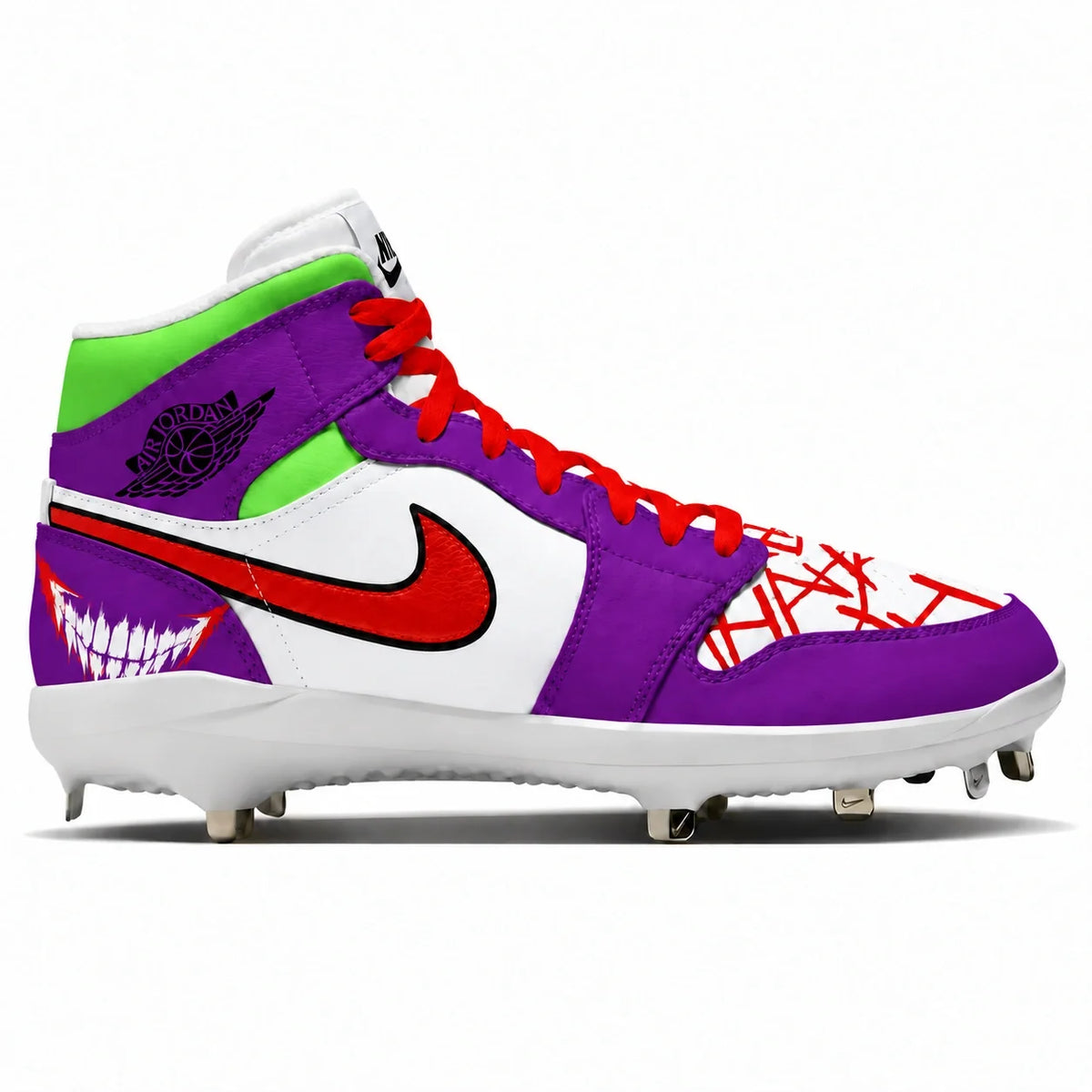 "Joker" Jordan 1 Retro Cleats
