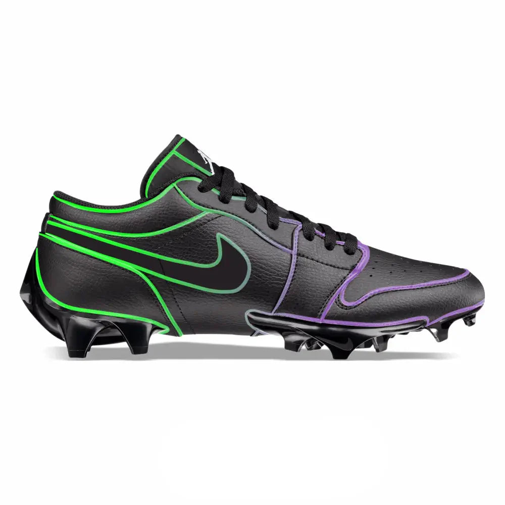 "Joker Nights” Jordan 1 Vapor Edge Low Cleats