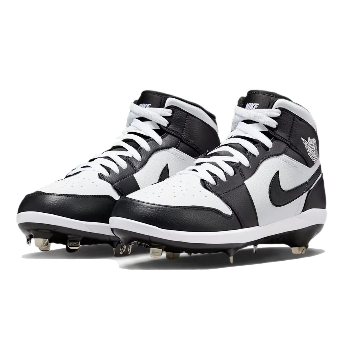 "Panda" Jordan 1 Retro Cleats