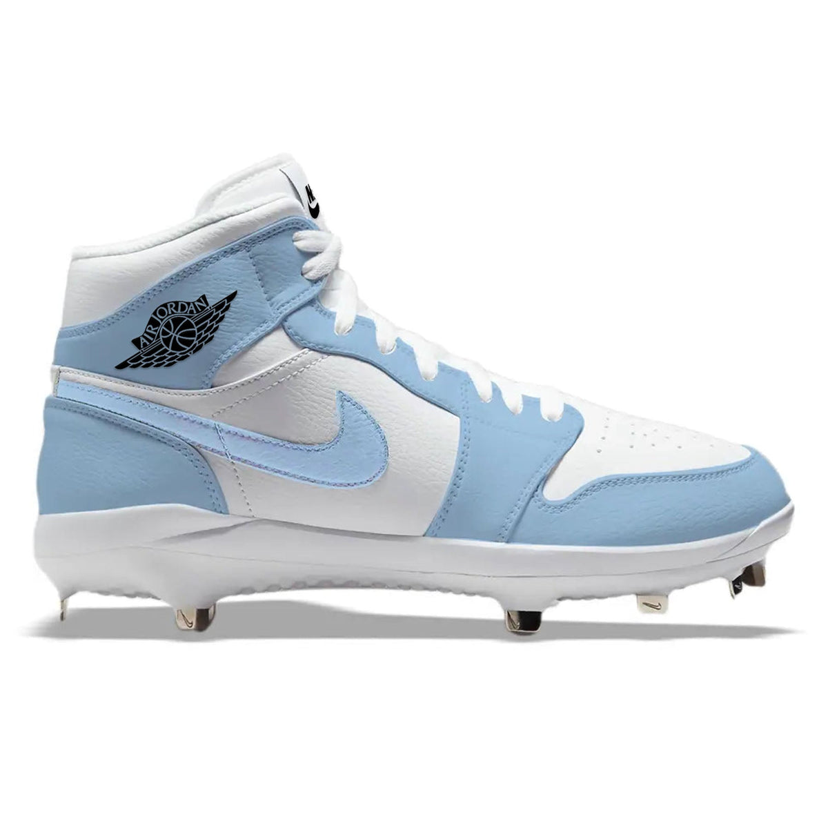 "UNC" Jordan 1 Retro Cleats