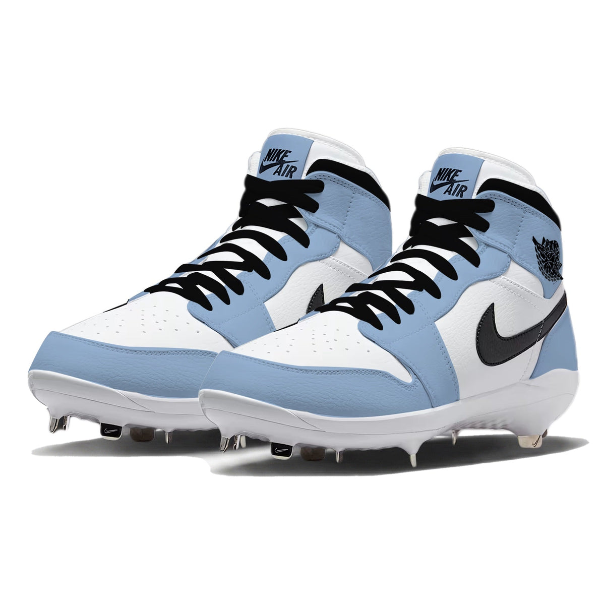 "University Blue" Jordan 1 Retro Cleats