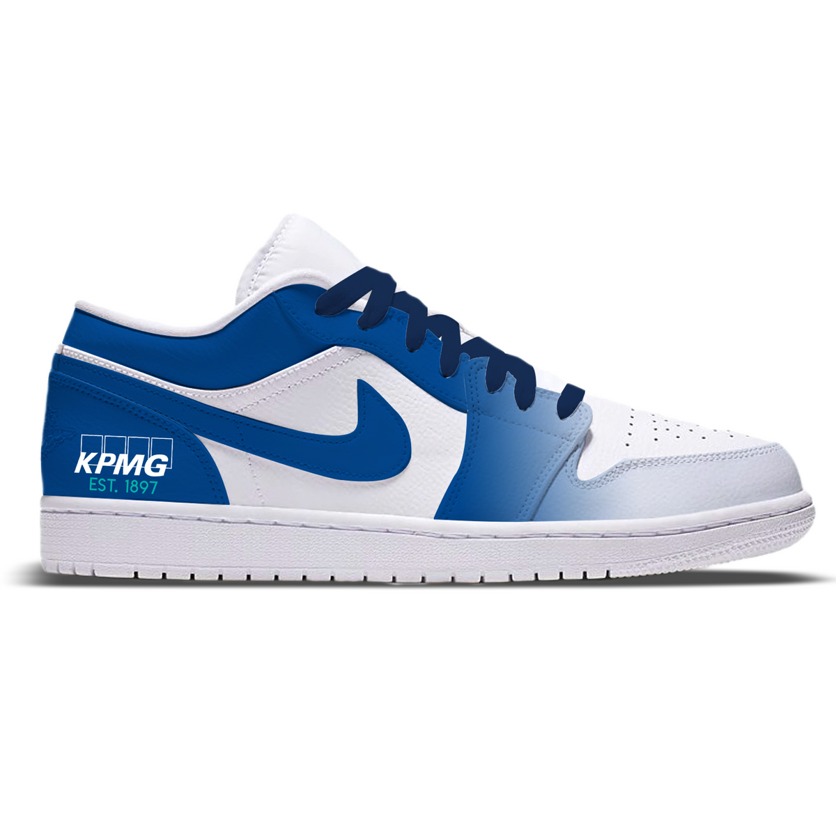 "KPMG" Jordan 1 Low Shoes