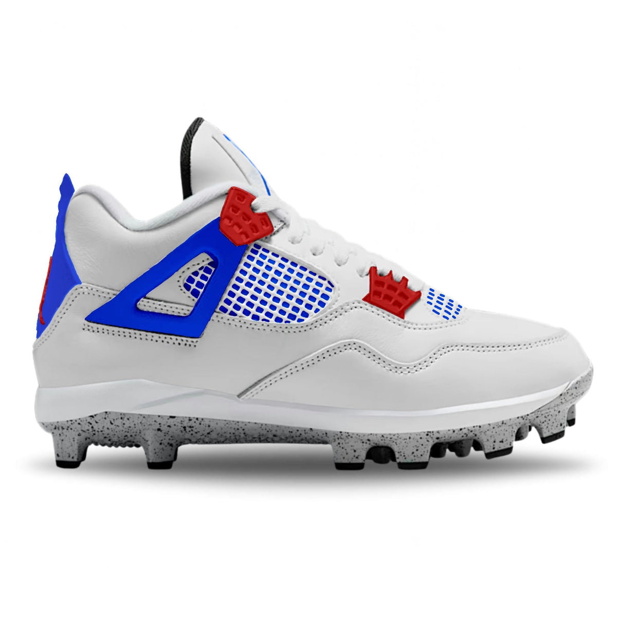 "Liberty Blue" Jordan 4 Retro MCS Cleats