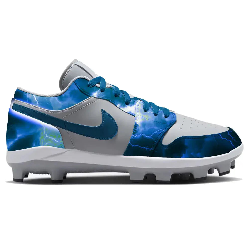 "Lightning" Jordan 1 Retro MCS Low Cleats