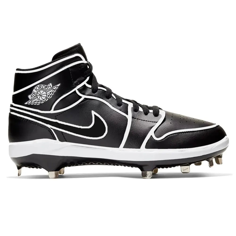 "Lines" Jordan 1 Retro Cleats