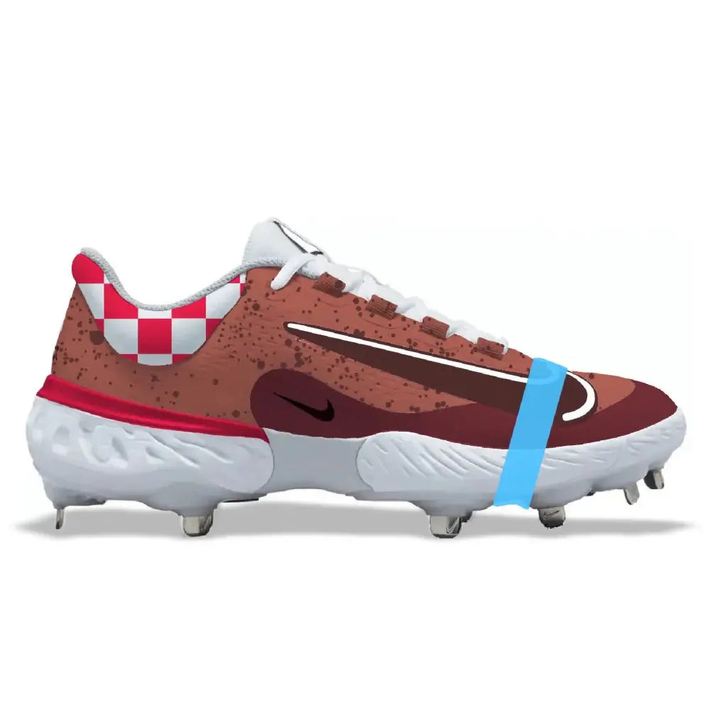 "Lobster" Nike Alpha Huarache Elite 4 Low Cleats