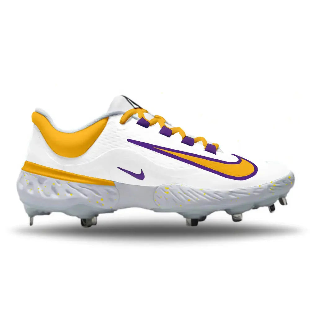 "Los Angeles" Nike Alpha Huarache Elite 4 Low Cleats