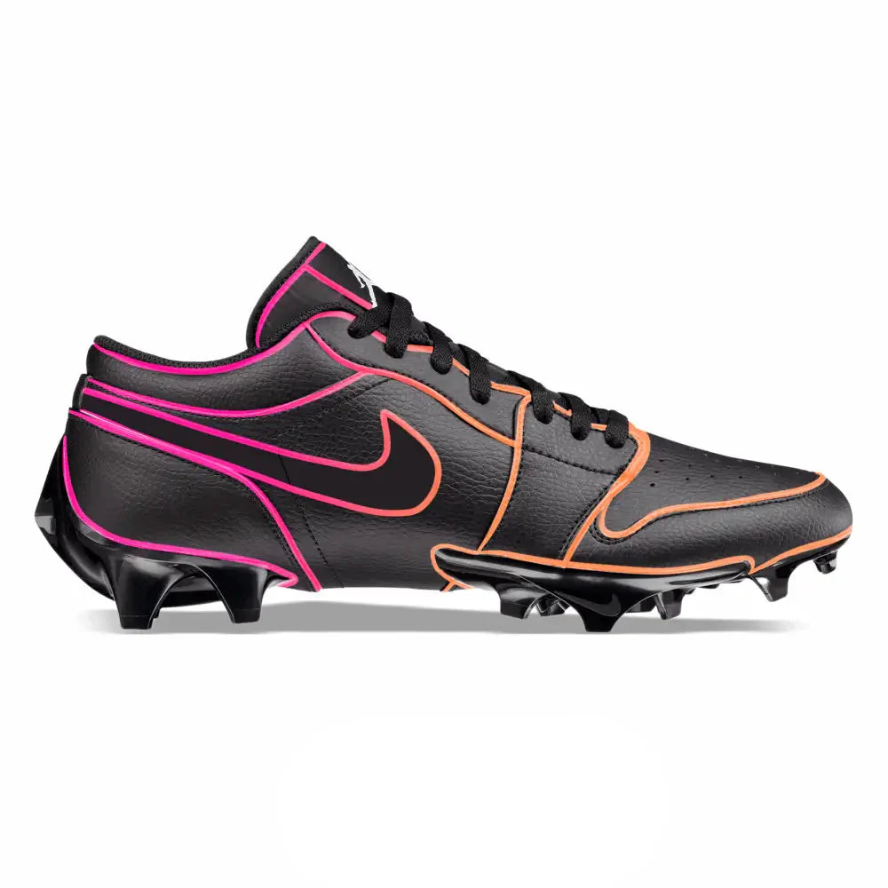 "Malibu Nights” Jordan 1 Vapor Edge Low Cleats