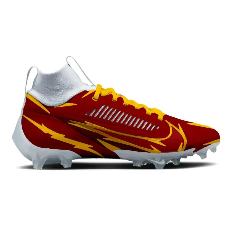 "Maroon Lightning" Nike Vapor Edge Pro 360 2 Cleats