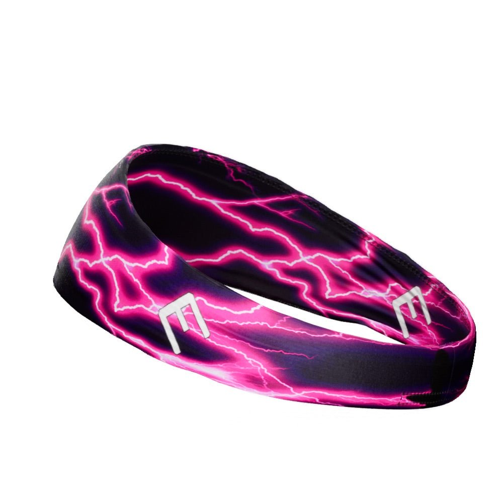 Pink Lightning Headband - Pro Game Sports