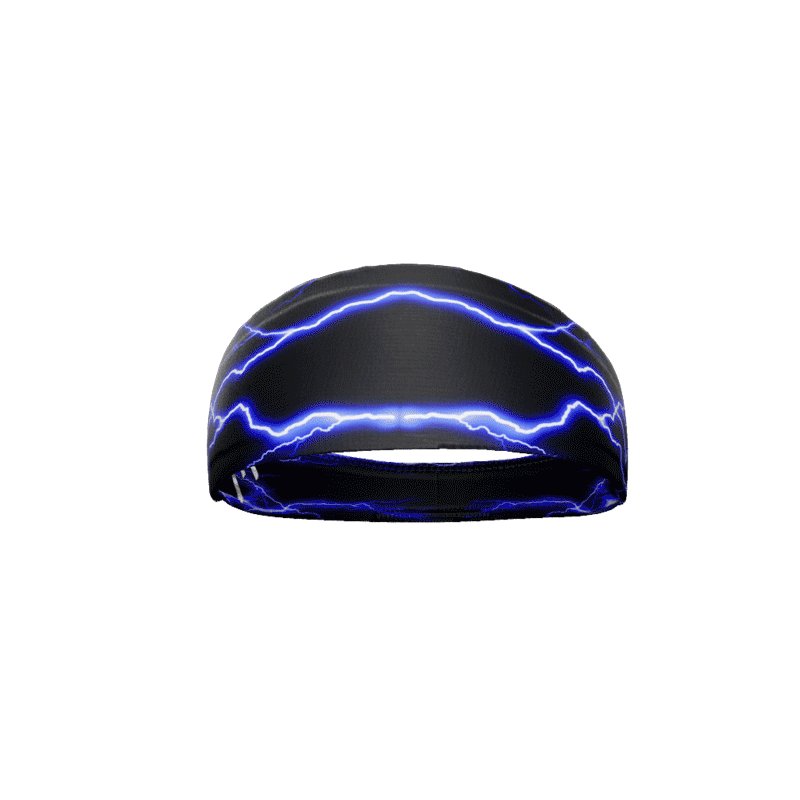 Blue Lightning Headband - Pro Game Sports