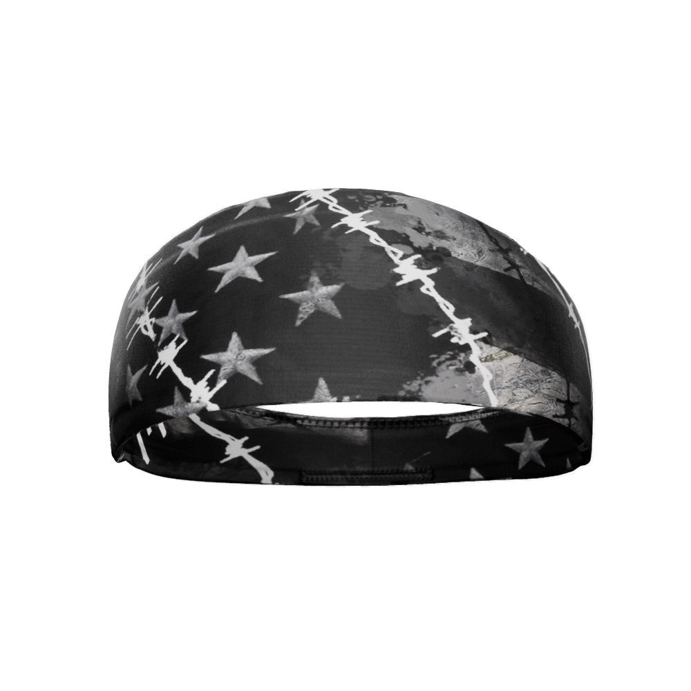 Barbed Wire USA Flag Headband - Pro Game Sports
