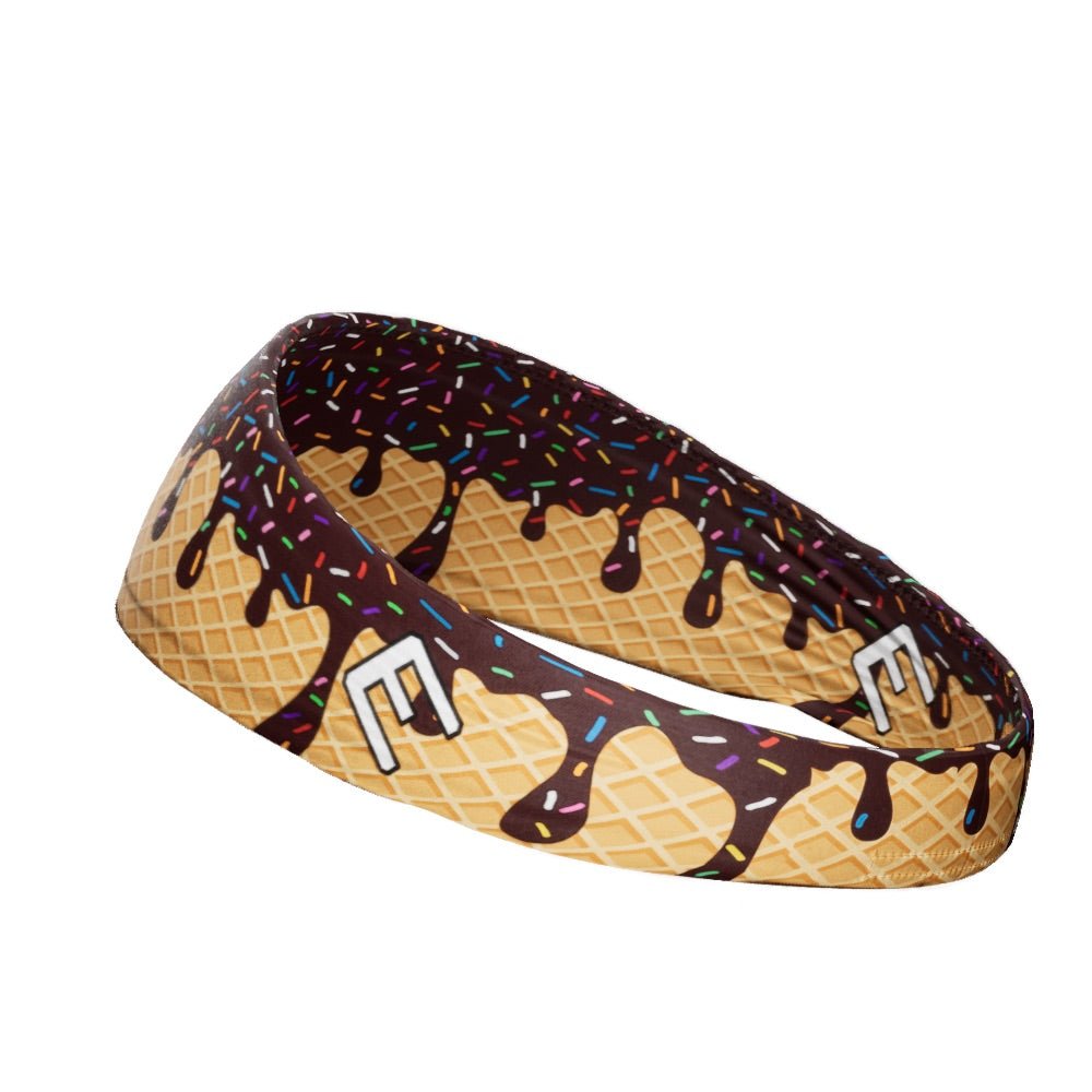 Maroon Ice Cream Headband - Pro Game Sports