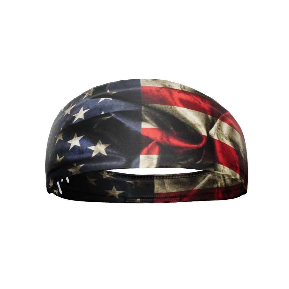 Vintage USA Flag Headband - Pro Game Sports