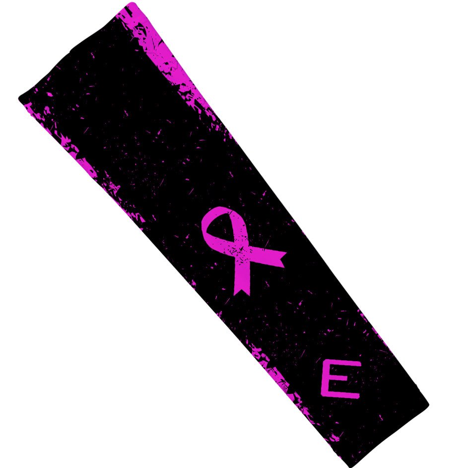 Pink Splattered Breast Cancer Arm Sleeve - Pro Game Sports