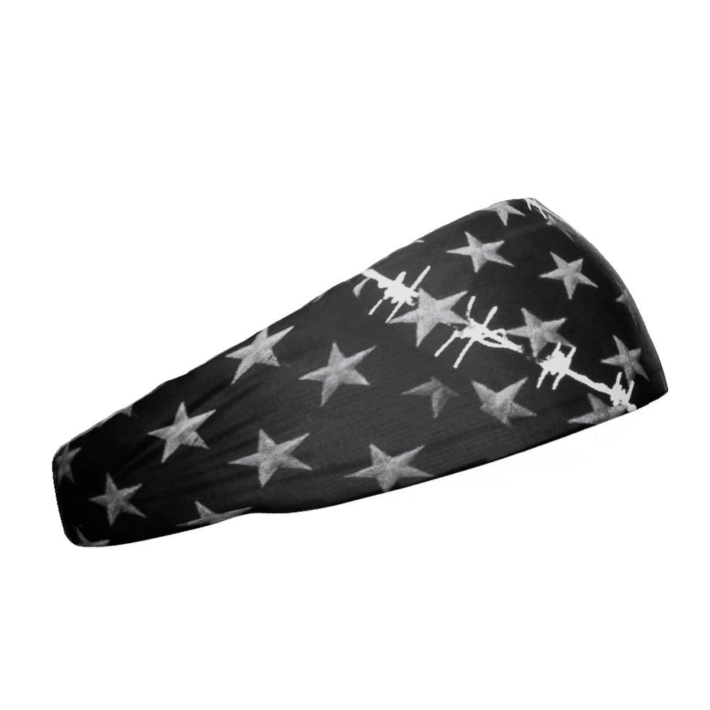 Barbed Wire USA Flag Headband - Pro Game Sports