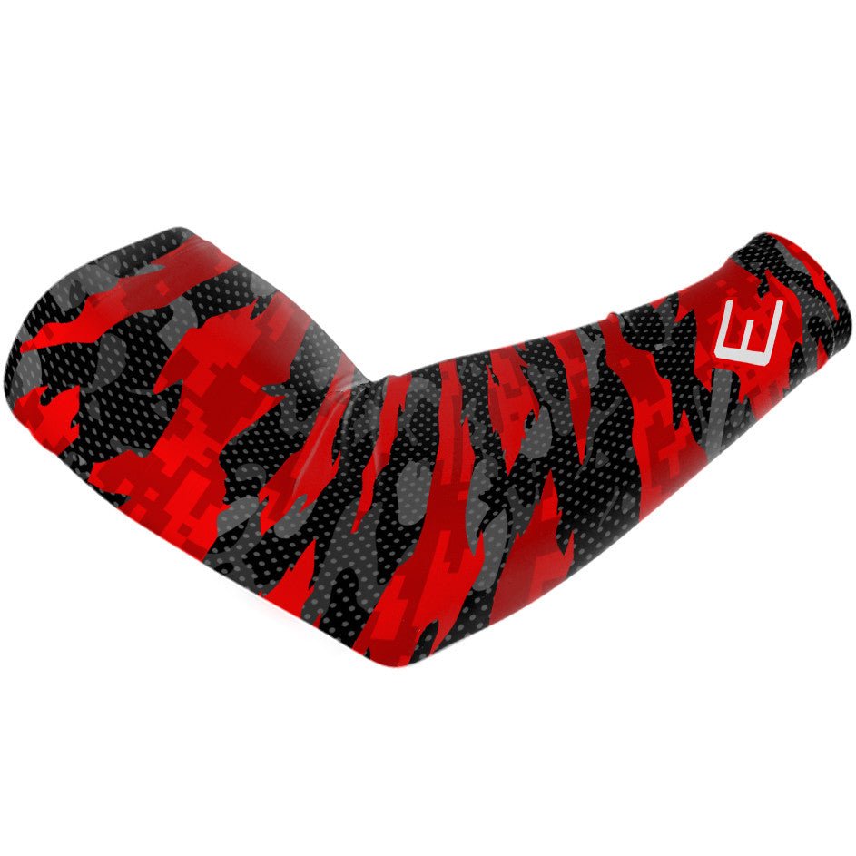 Red Fierce Arm Sleeve - Pro Game Sports
