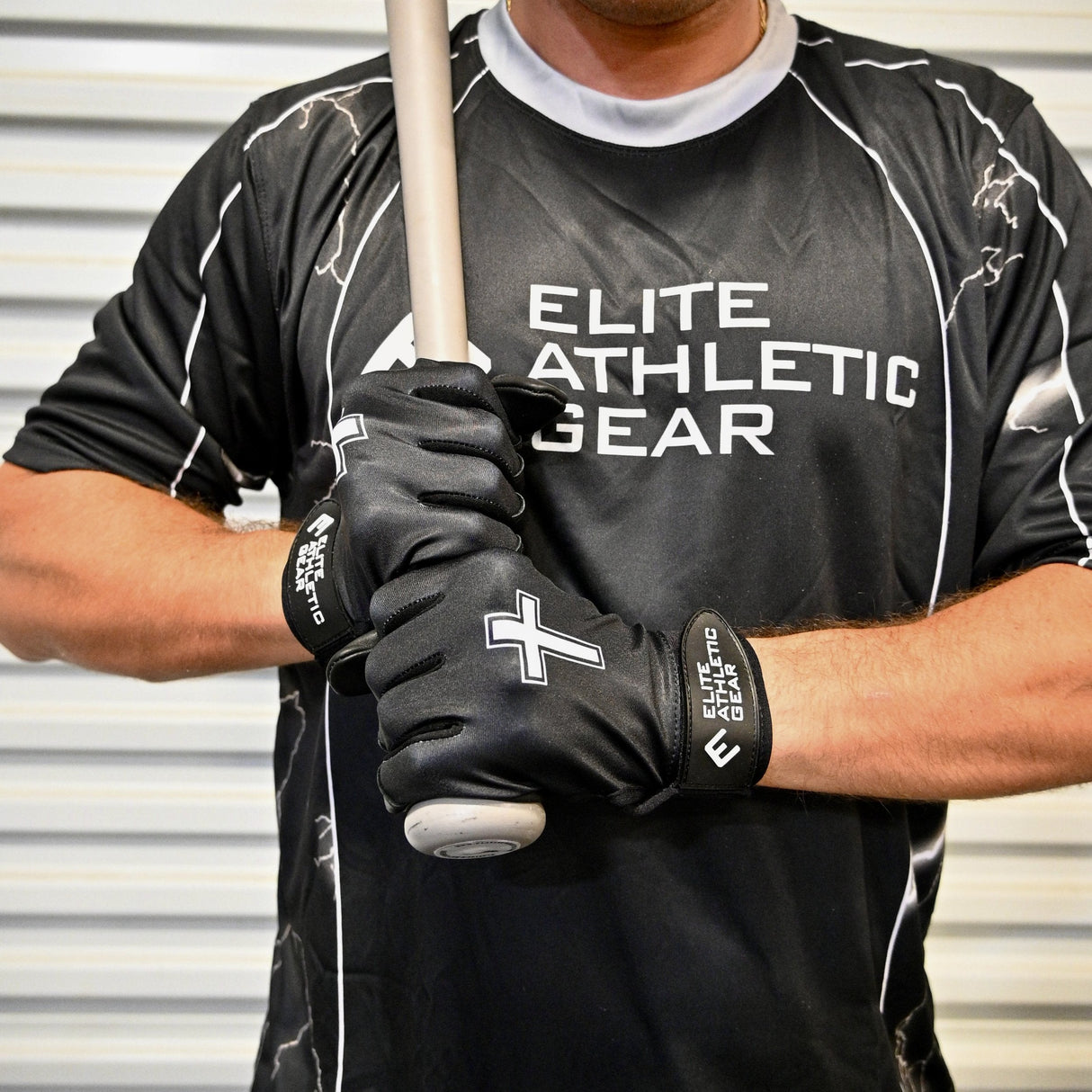 Faith Cross Black Batting Gloves - Pro Game Sports