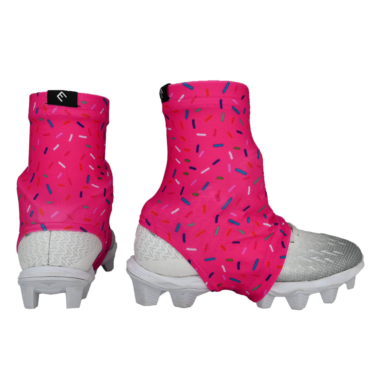Pink Sprinkles Cleat Covers (Spats)