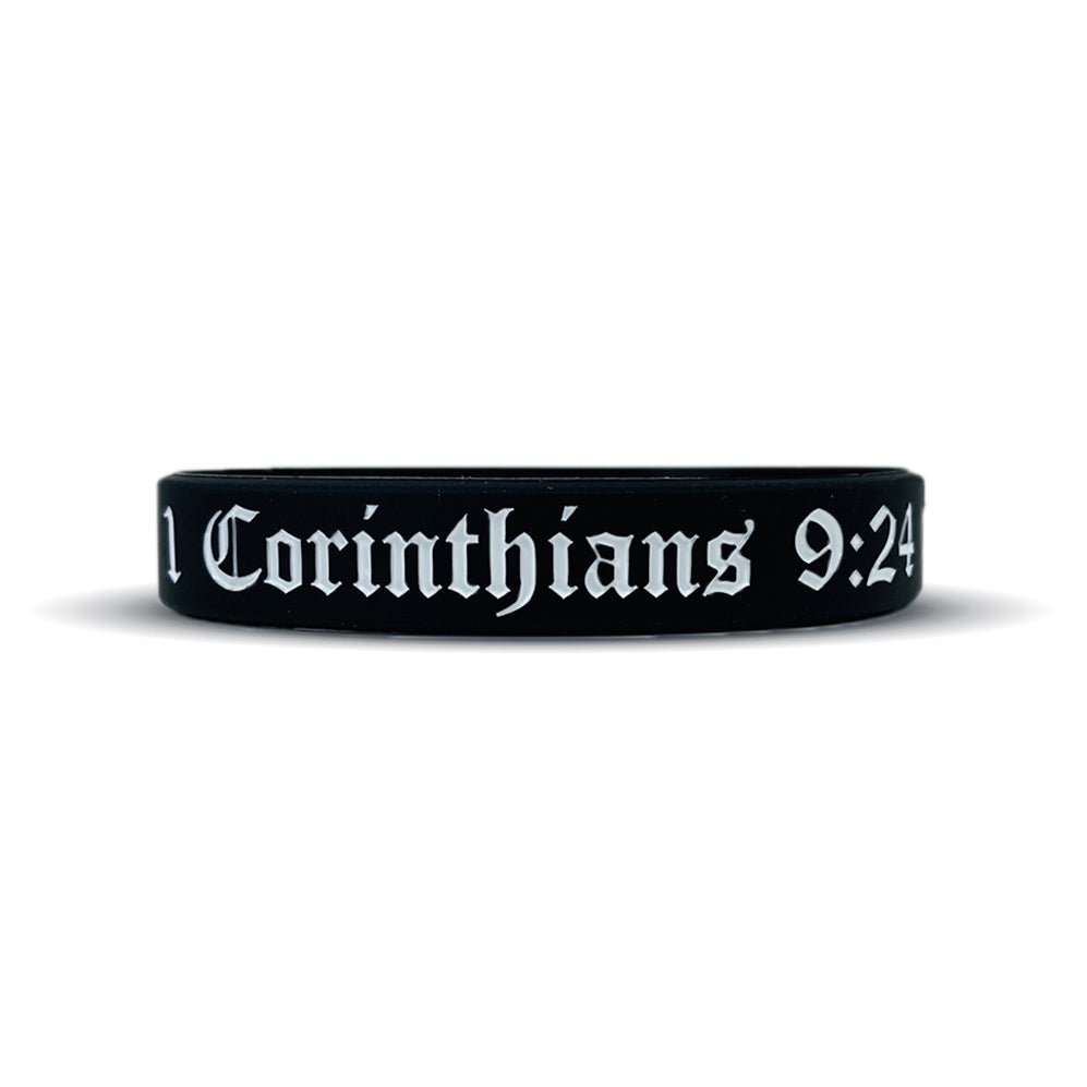 1 Corinthians 9:24 Wristband - Pro Game Sports
