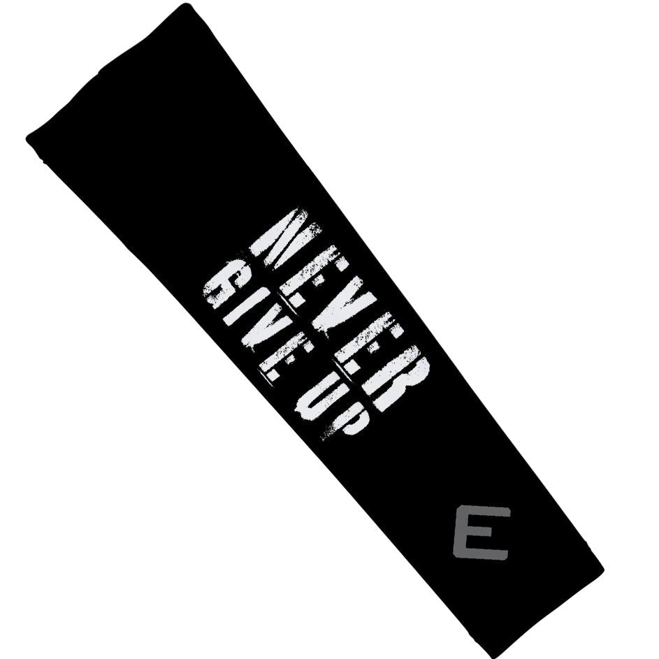 Never Give Up Arm Sleeve - Pro Game Sports