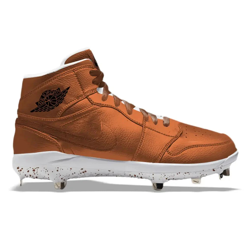 "Metallic Copper" Jordan 1 Retro Cleats
