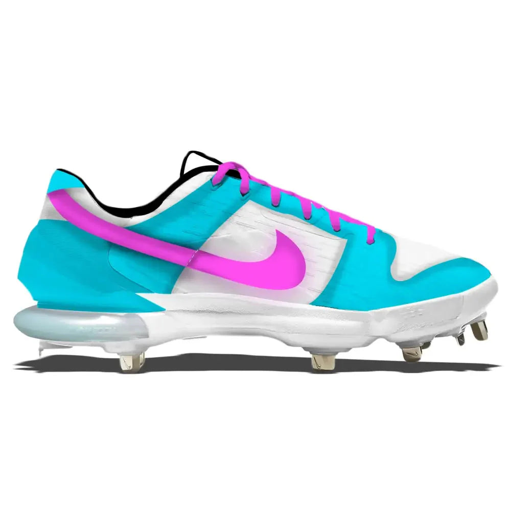 "Miami Dunk" Nike Force Zoom Trout 7 Pro Cleats