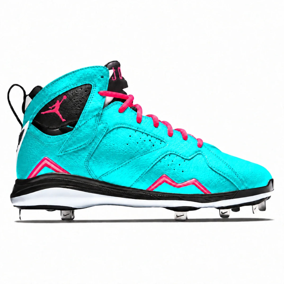 "Miami Vice" Jordan 7 Retro Cleats