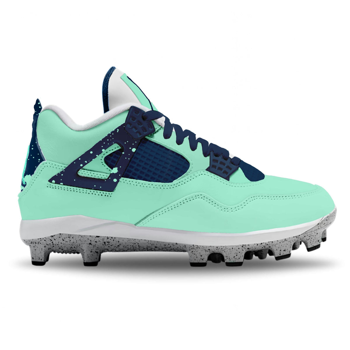 "Midnight Liberty" Jordan 4 Retro MCS Cleats