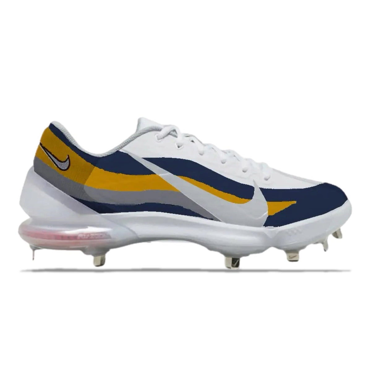 "Milwaukee Stripes" Nike Force Zoom Trout 7 Pro Cleats