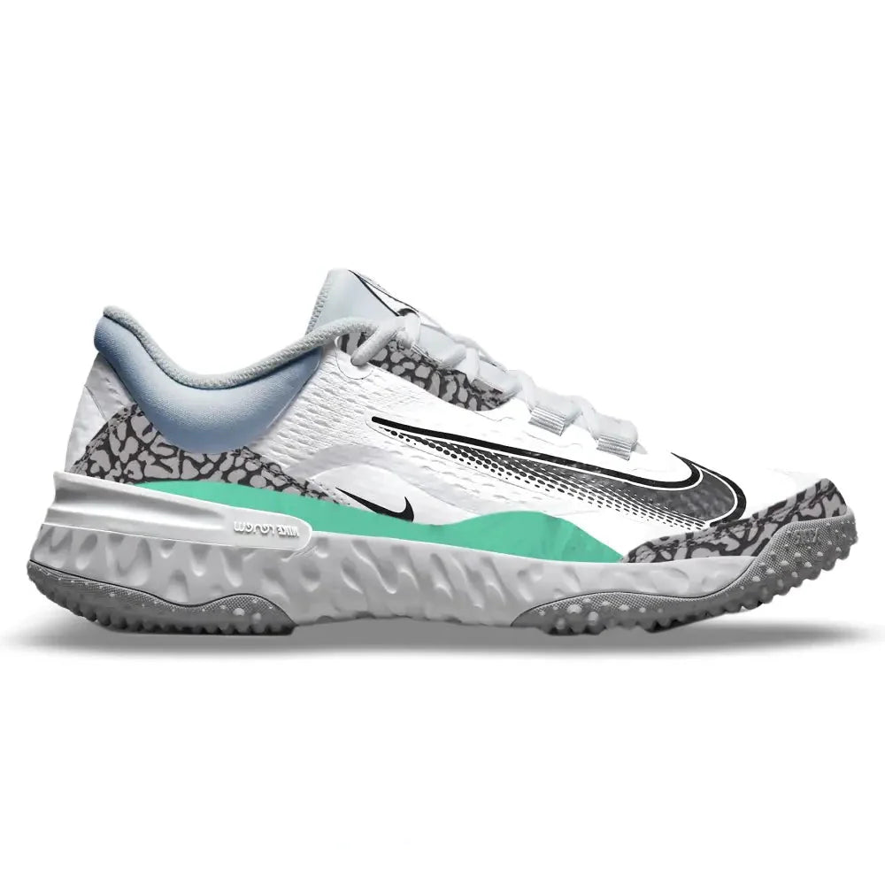 "Mint Cement" Nike Alpha Huarache Elite 4 Turfs